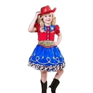 Cowgirl Cutie Costume for Girls - Size L 10-12 NWT